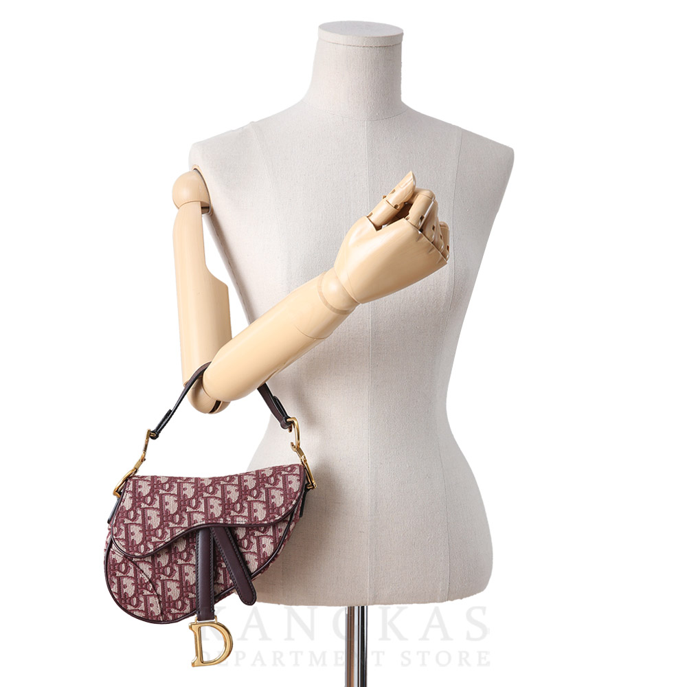 CHRISTIAN DIOR(USED)크리스찬디올 오블리크 새들백 미니 & 스트랩